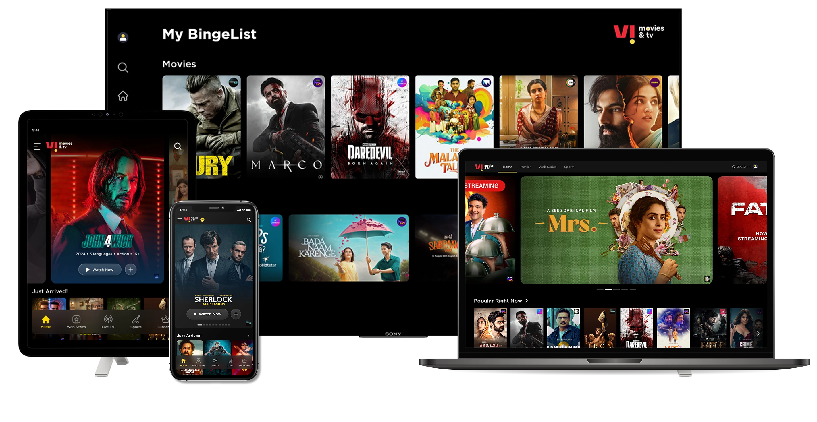 All OTT Platforms in One App